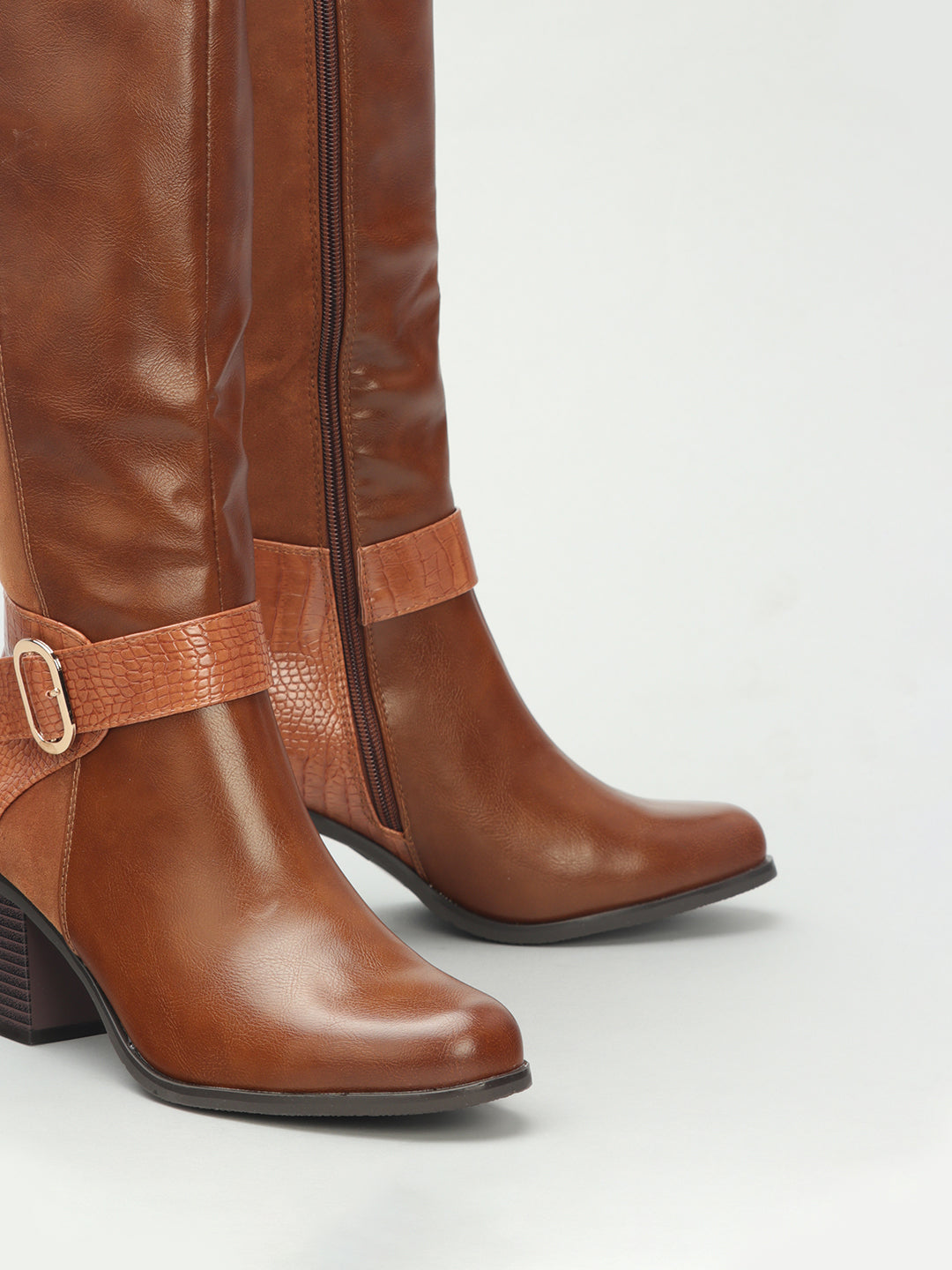 Venus Block heel Long Boots