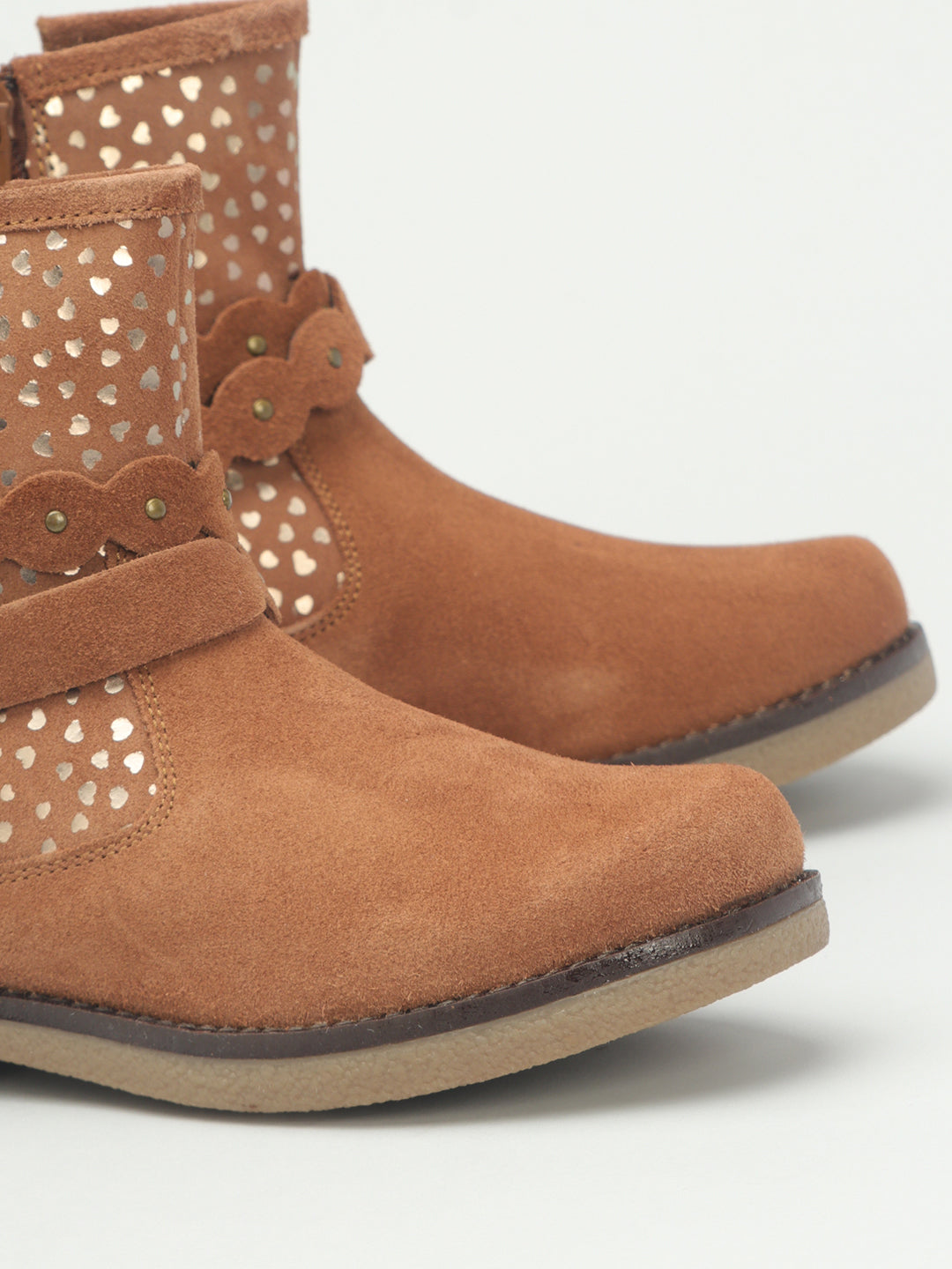 Venus Kids Suede Leather Casual Boots