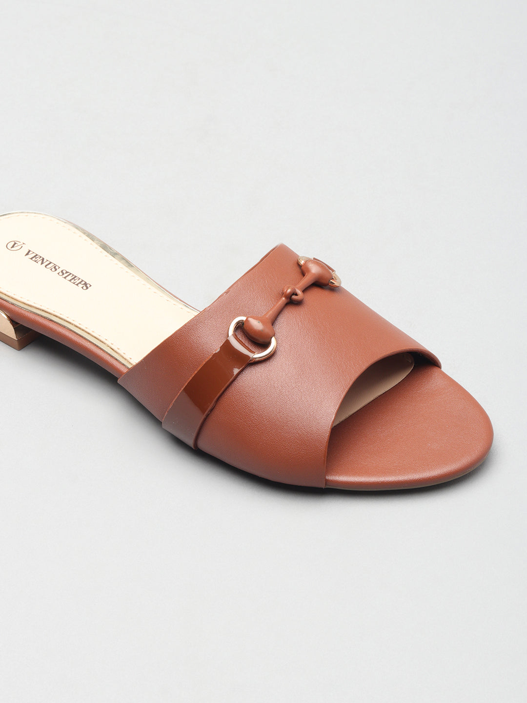 Dazzling Open Toe Flats