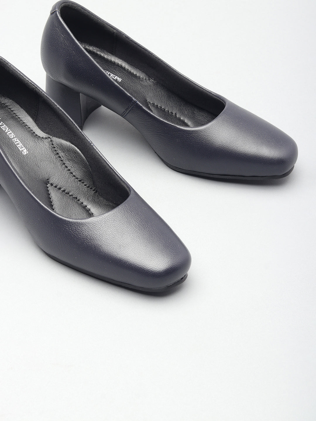 Womens Block Ballerinas