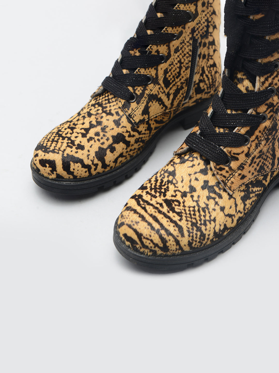 Tiger Print Boots