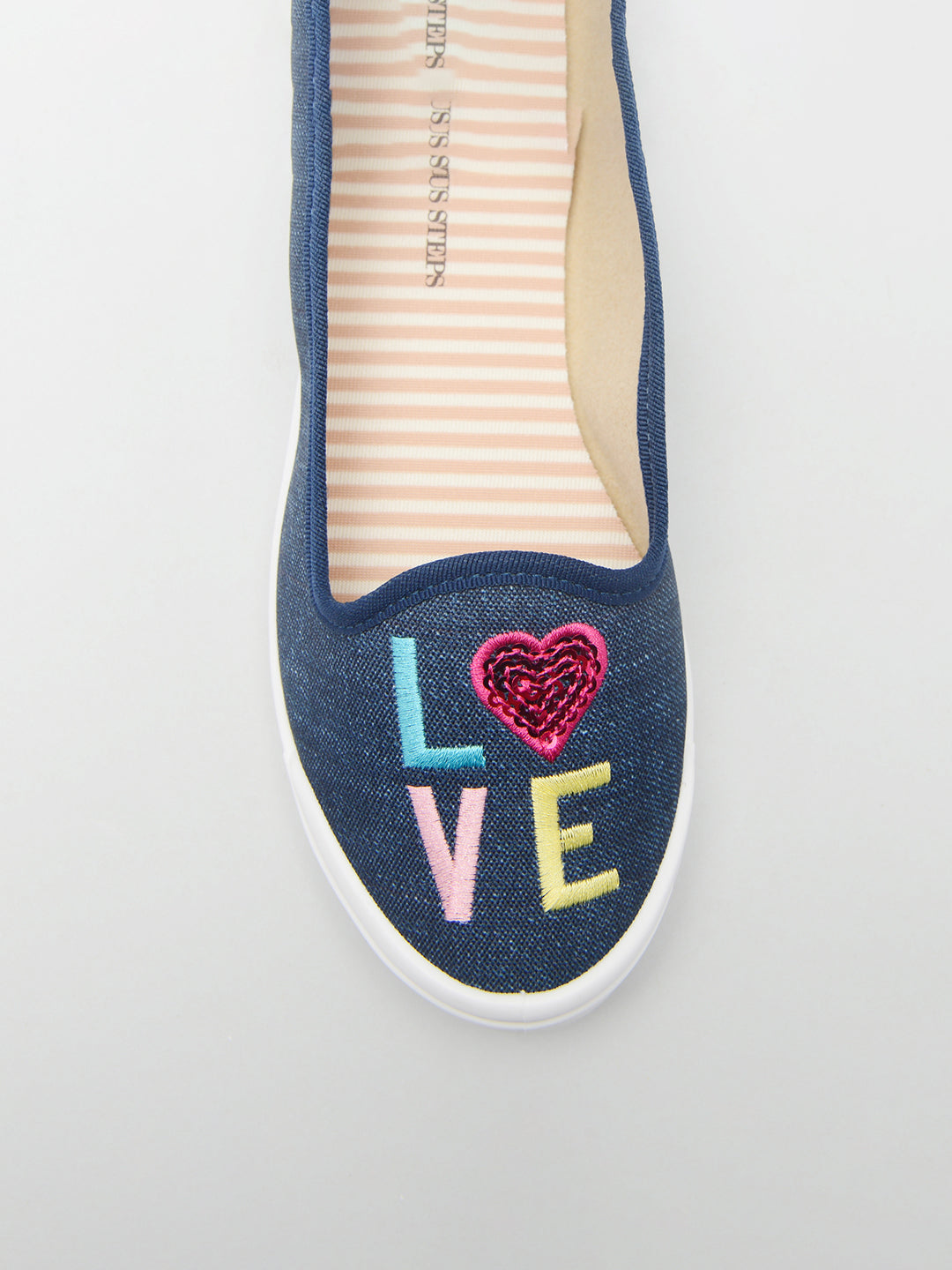 I Love Denim Ballerinas