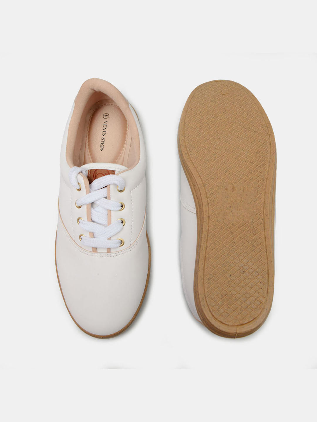 Cushioned Round Toe Sneakers