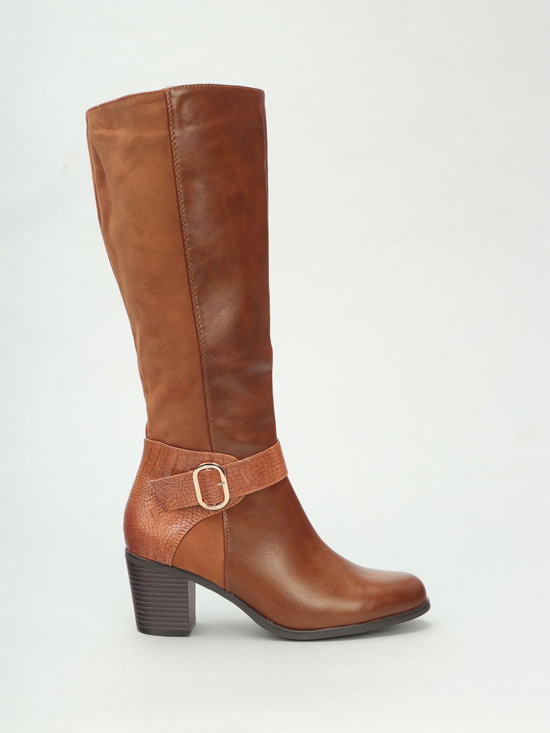 Venus Block heel Long Boots
