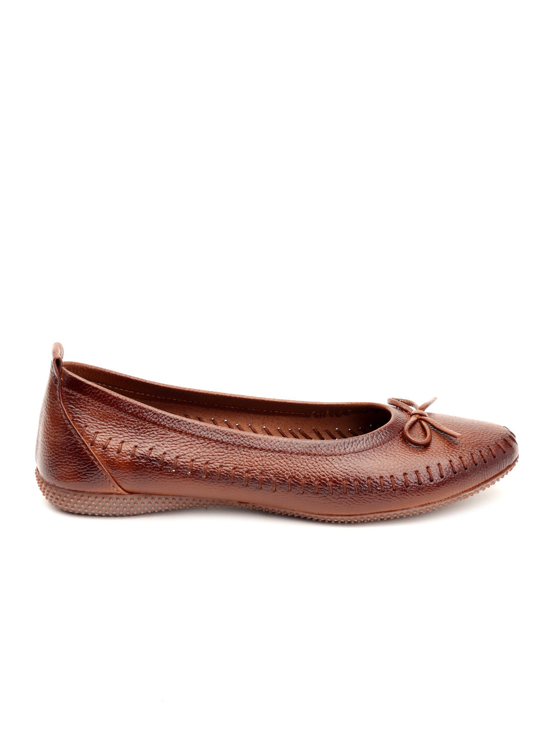 Venus Steps Leather Flat Ballerinas