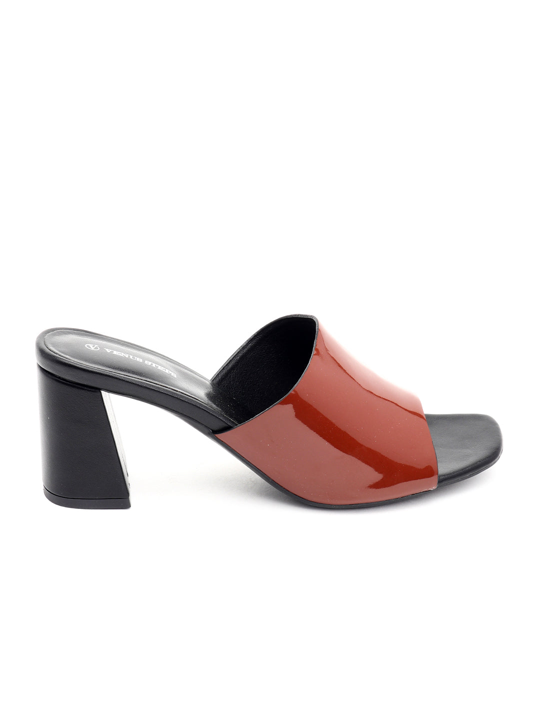 Venus Casual Block Heel Slippers