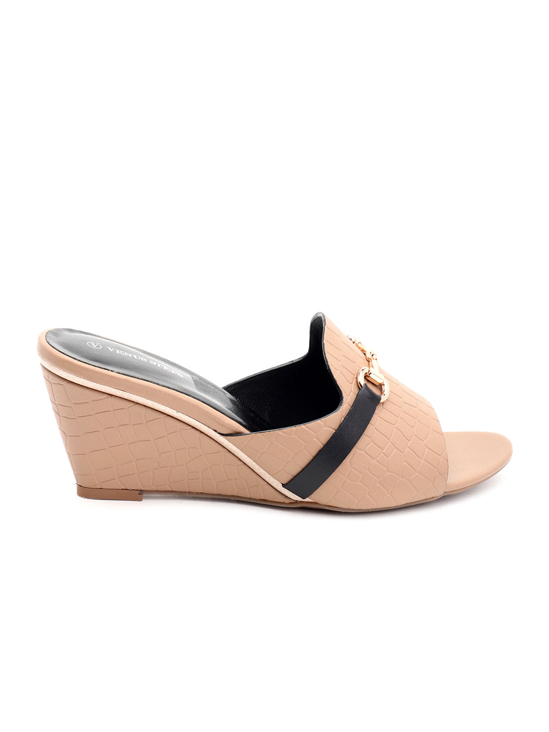 Venus Wedge heel Glossy Sandals