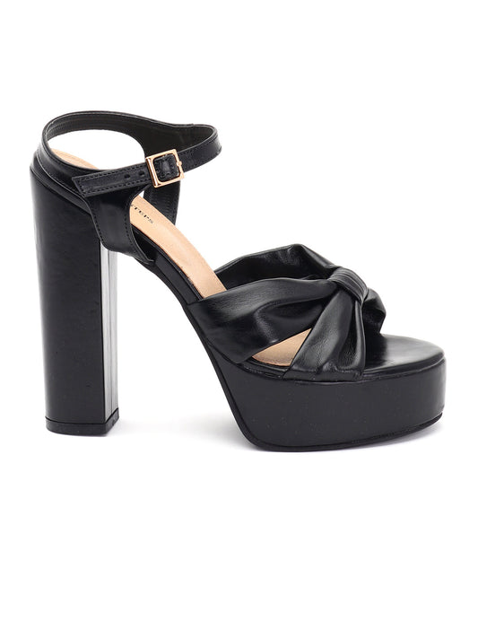 Venus Steps Glossy finish Block heel sandals