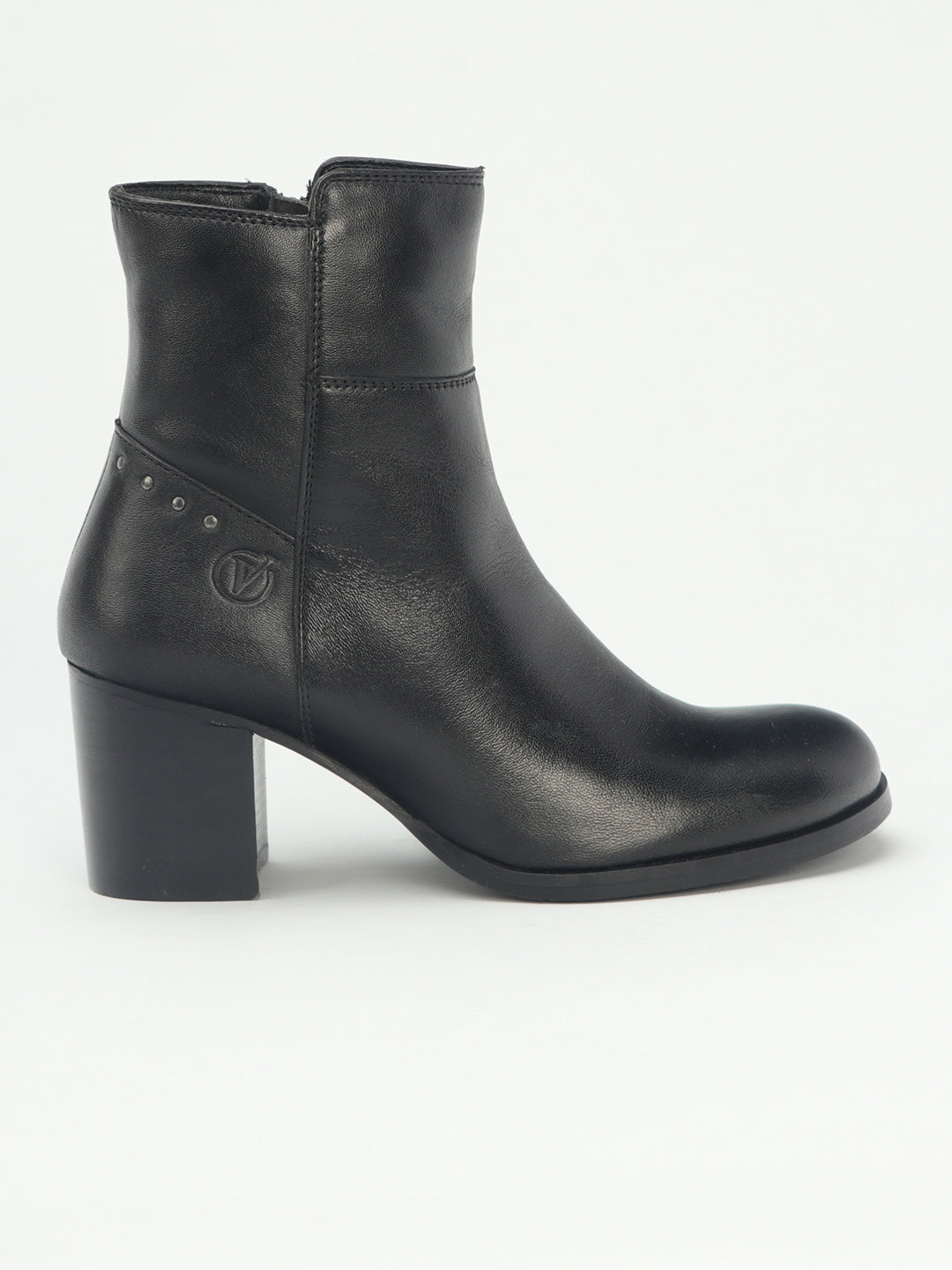 Venus Block Heel Nappa Matt Boots