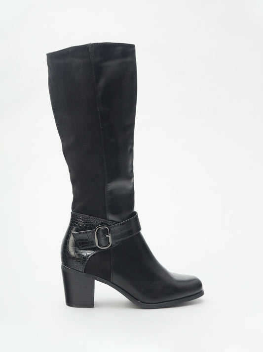 Venus Block heel Long Boots