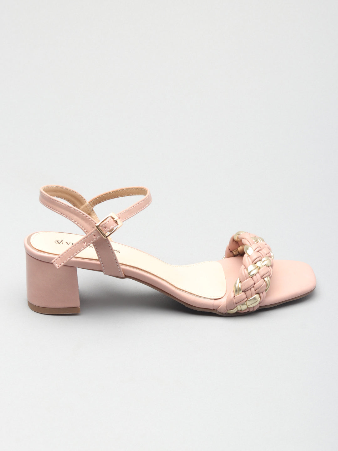 Classic Textured Block Heels