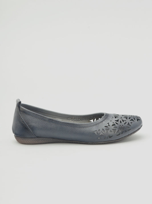 Nappa/Matt Flat Ballerinas