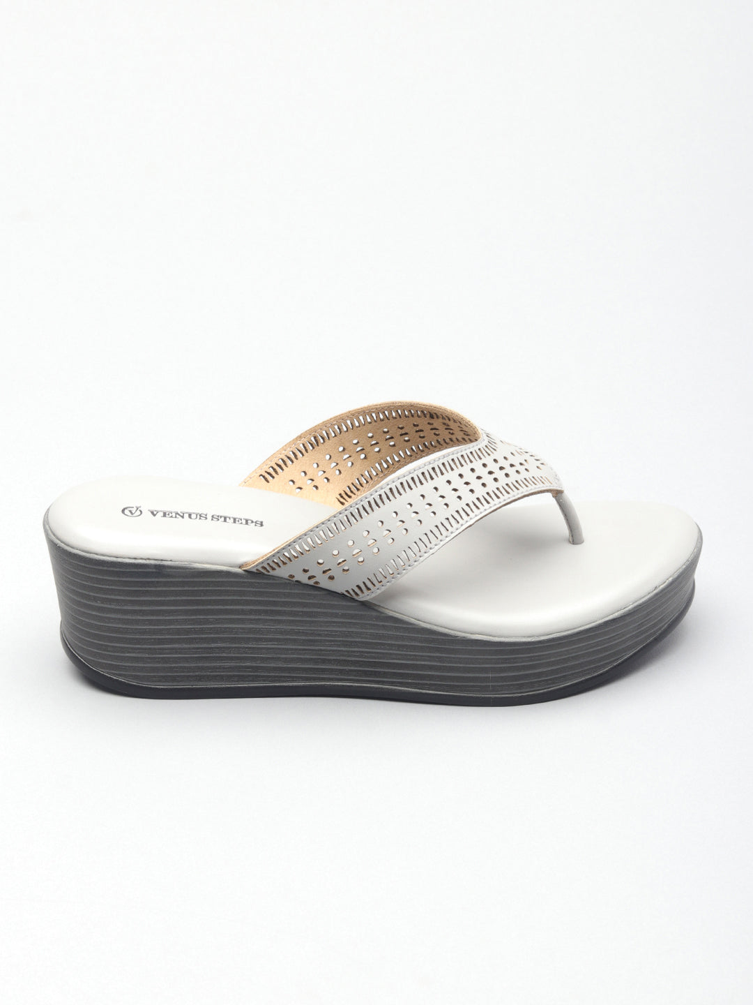 Women's Classic Wedge Heel Chappals