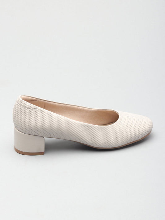 Trendy Block Heel Ballerinas