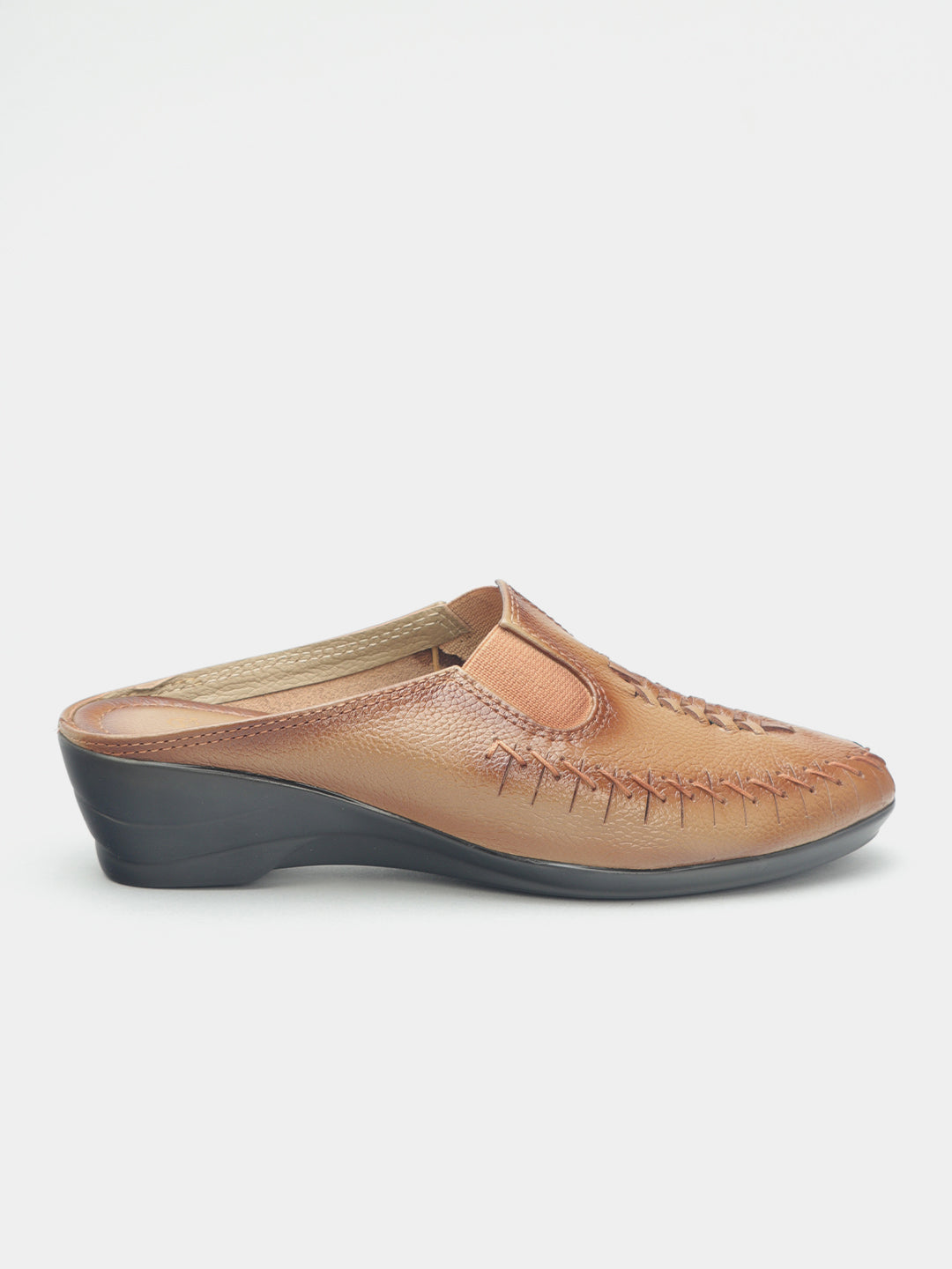 Round Toe Wedge Heel Buntoe