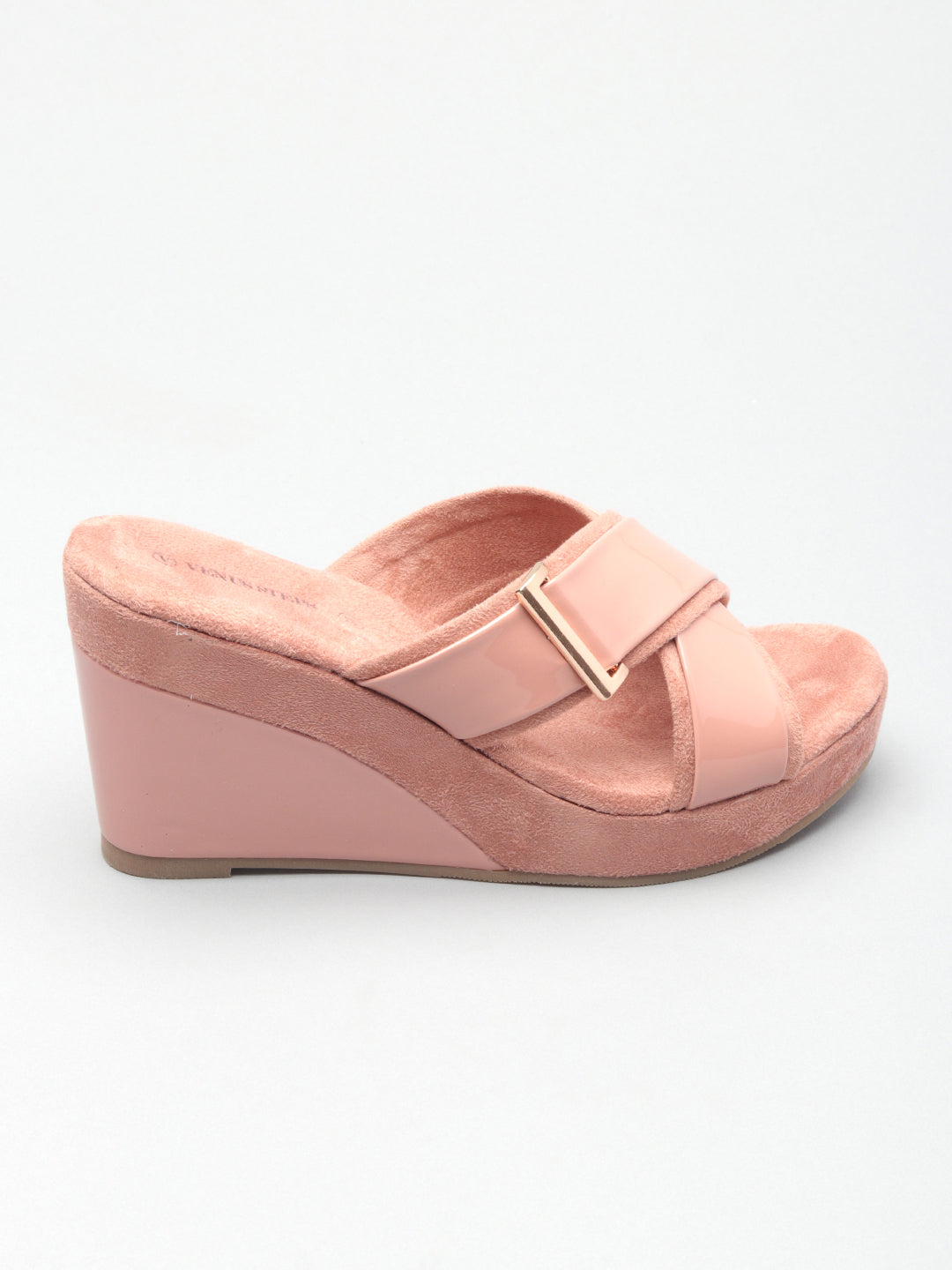Patent/Glossy Casual Wedges
