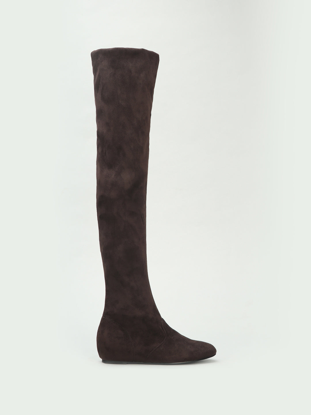 Venus Knee Length Suede Long Boots