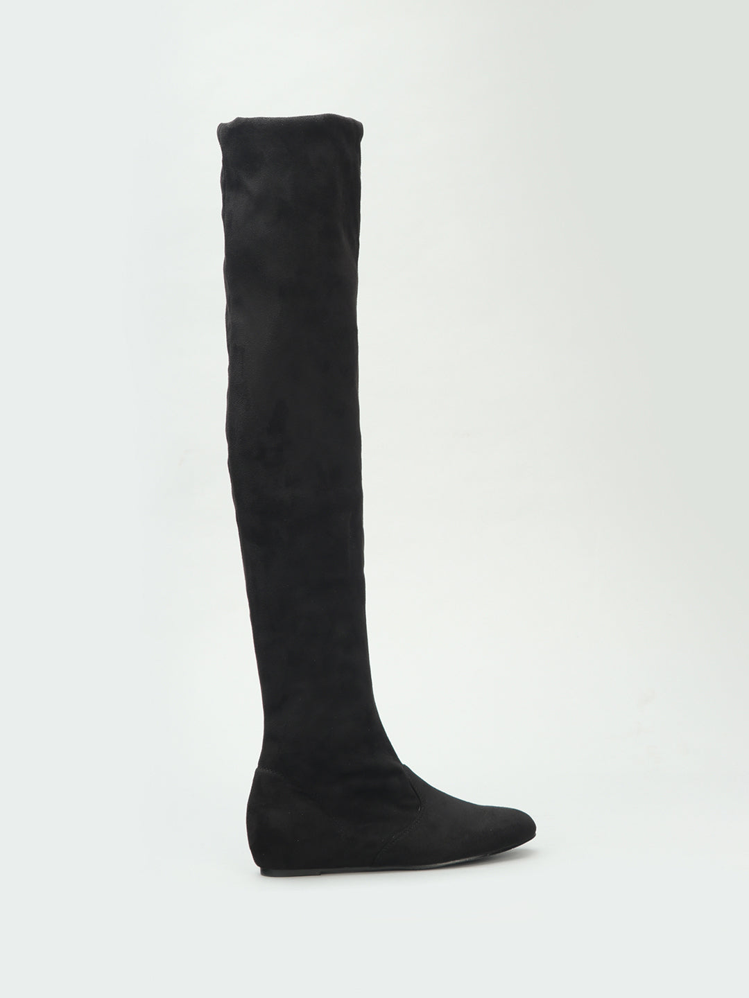 Venus Knee Length Suede Long Boots