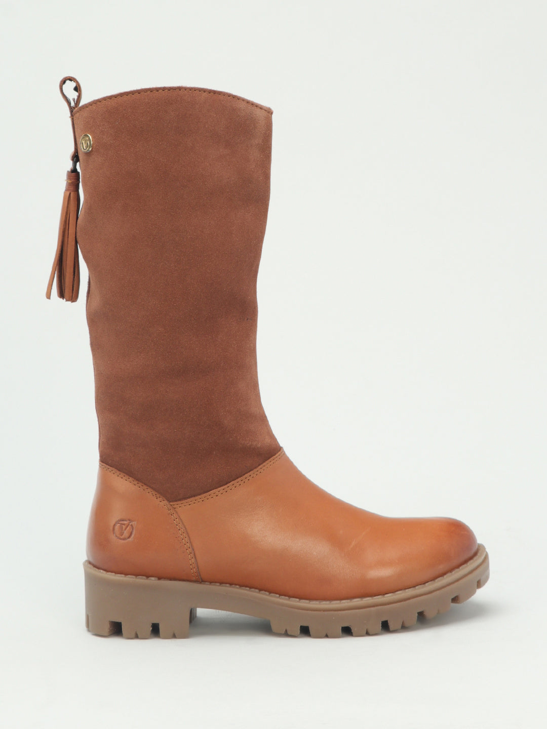 Venus Kids Round Toe Nappa/Matt Boots