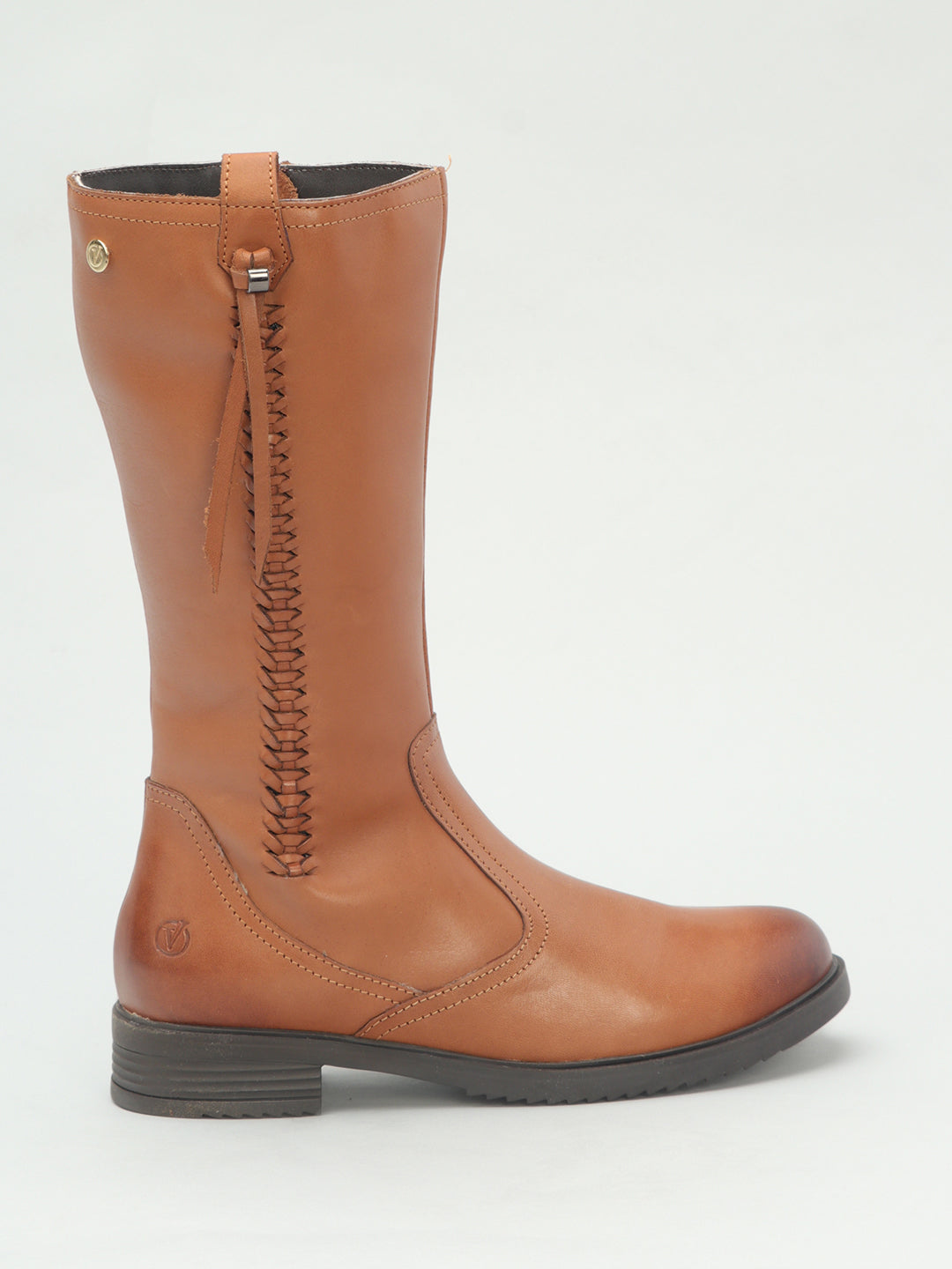 Venus Kids Block Heel Matt Finish Boots