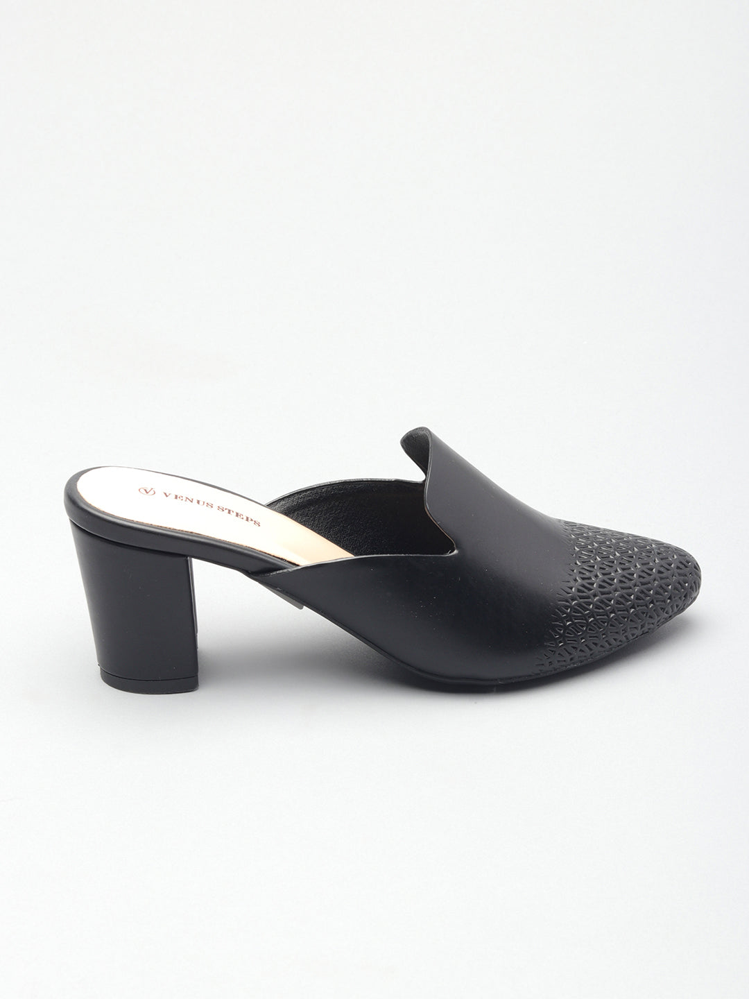 Casual Block Heel Buntoe