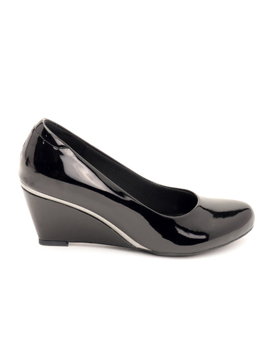 Venus Wedge heel Glossy Ballerinas
