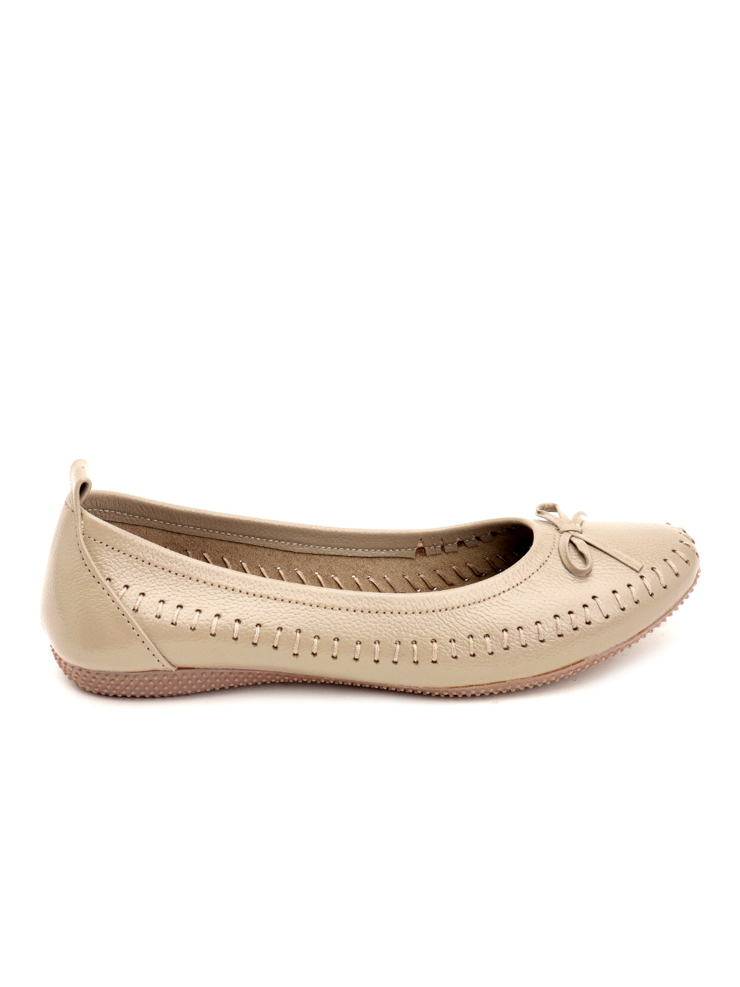 Venus Steps Leather Flat Ballerinas