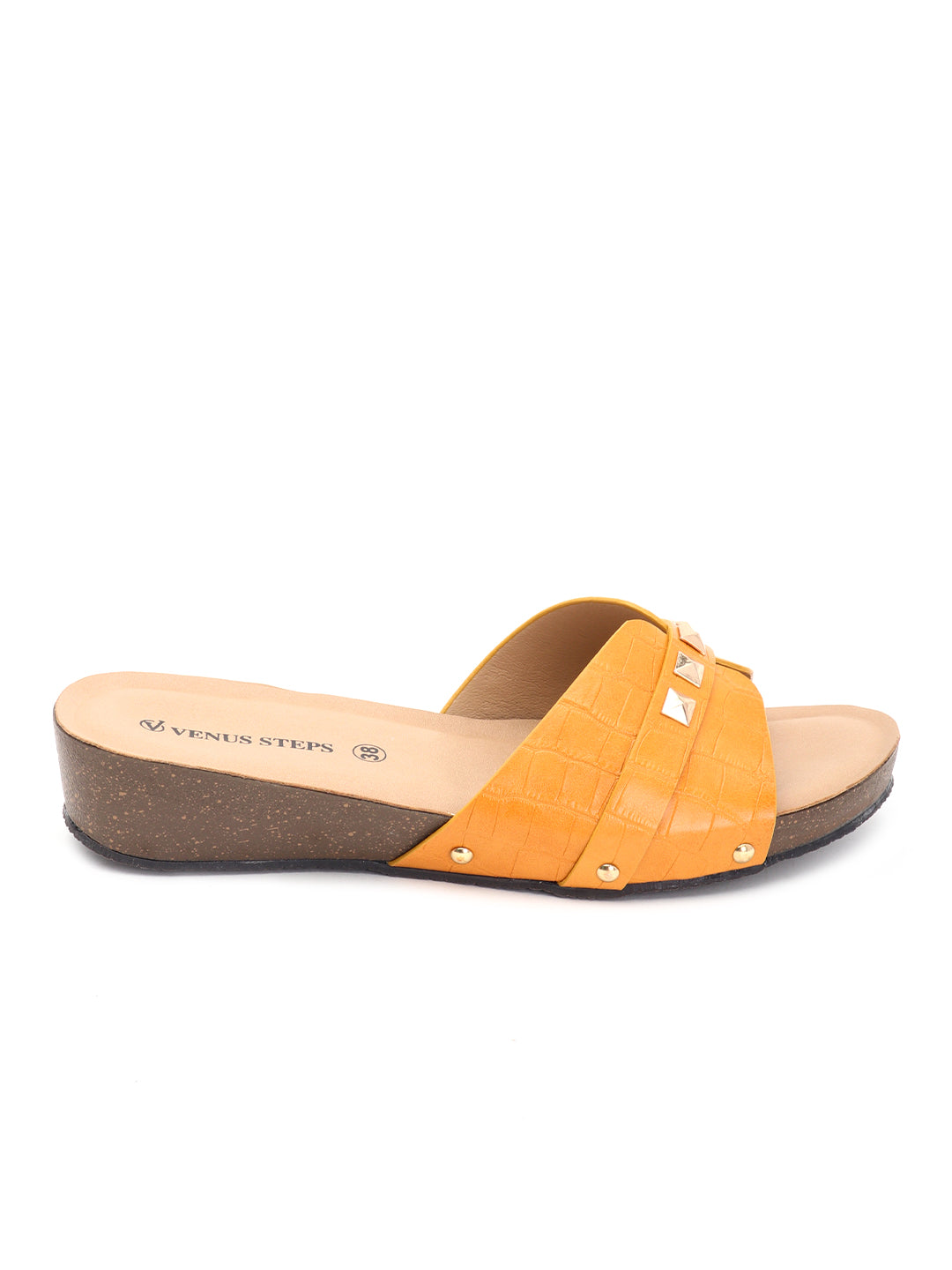Venus Steps Wedge Heel Nappa/Matt Slippers