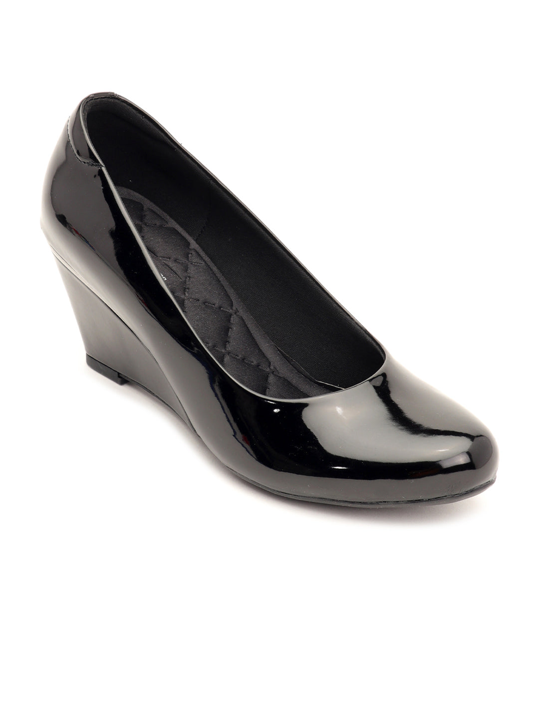 Venus Wedge heel Glossy Ballerinas