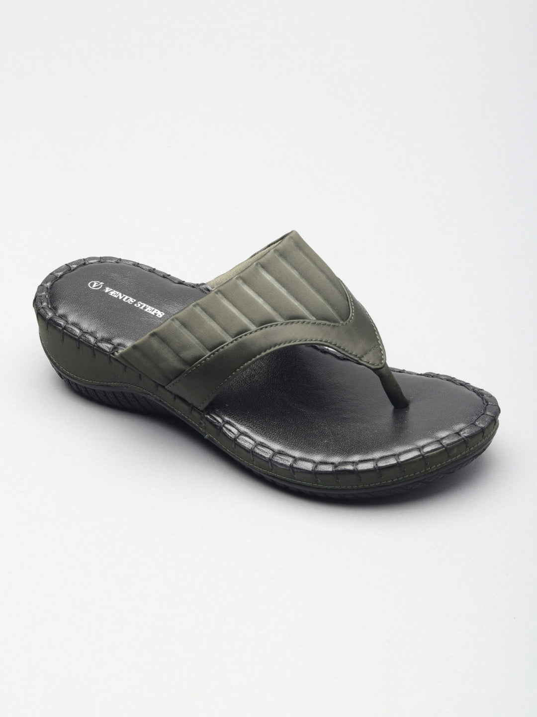 Womens Casual Leather Slippers