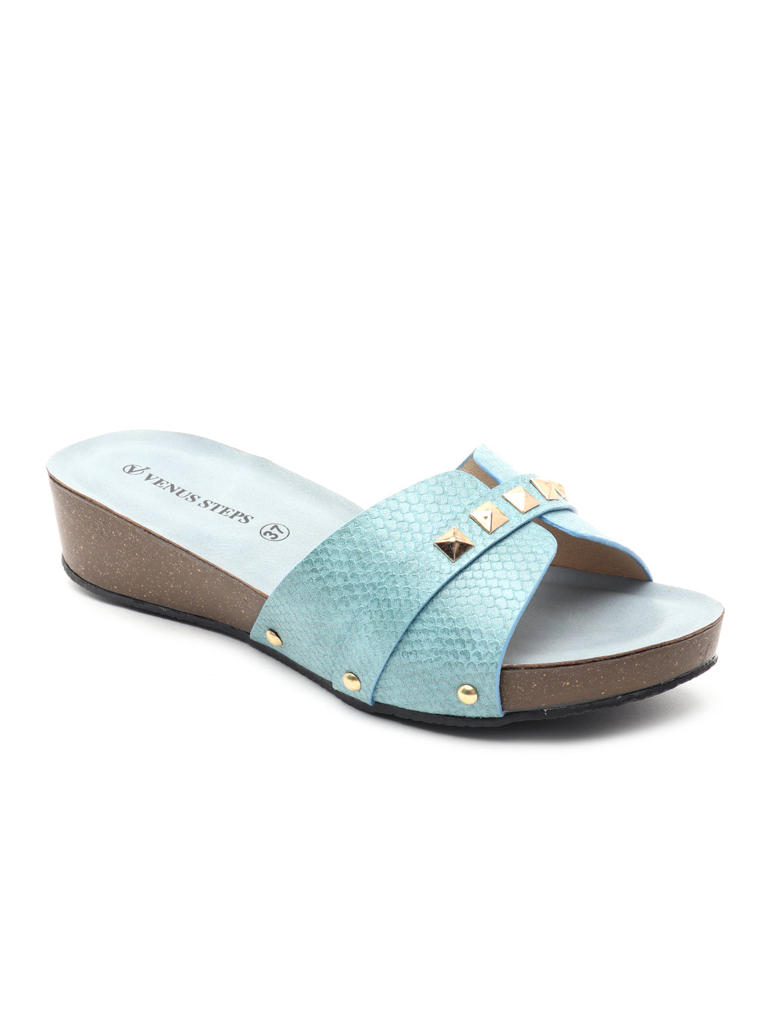 Venus Steps Wedge Heel Nappa/Matt Slippers