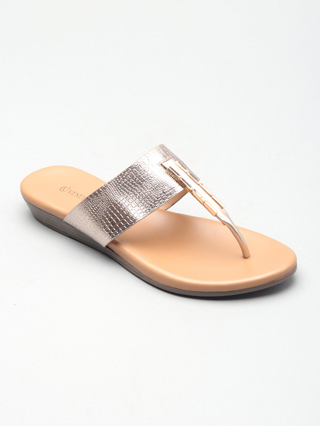 Nappa/Matt Classic T-Strap Flat Chappals