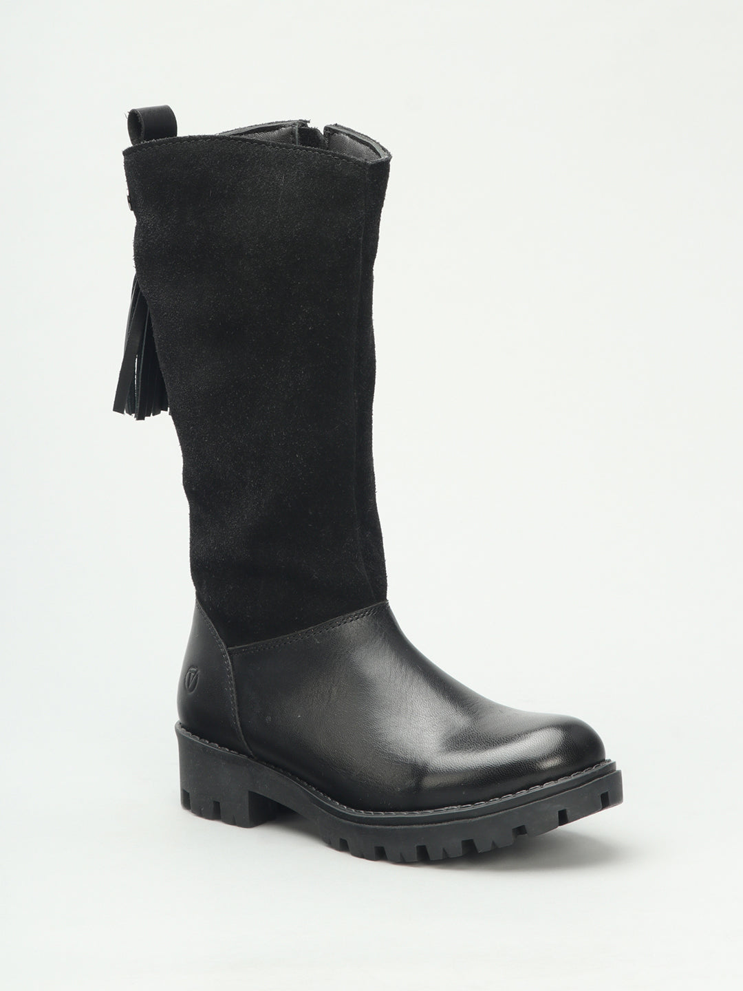 Venus Kids Round Toe Nappa/Matt Boots