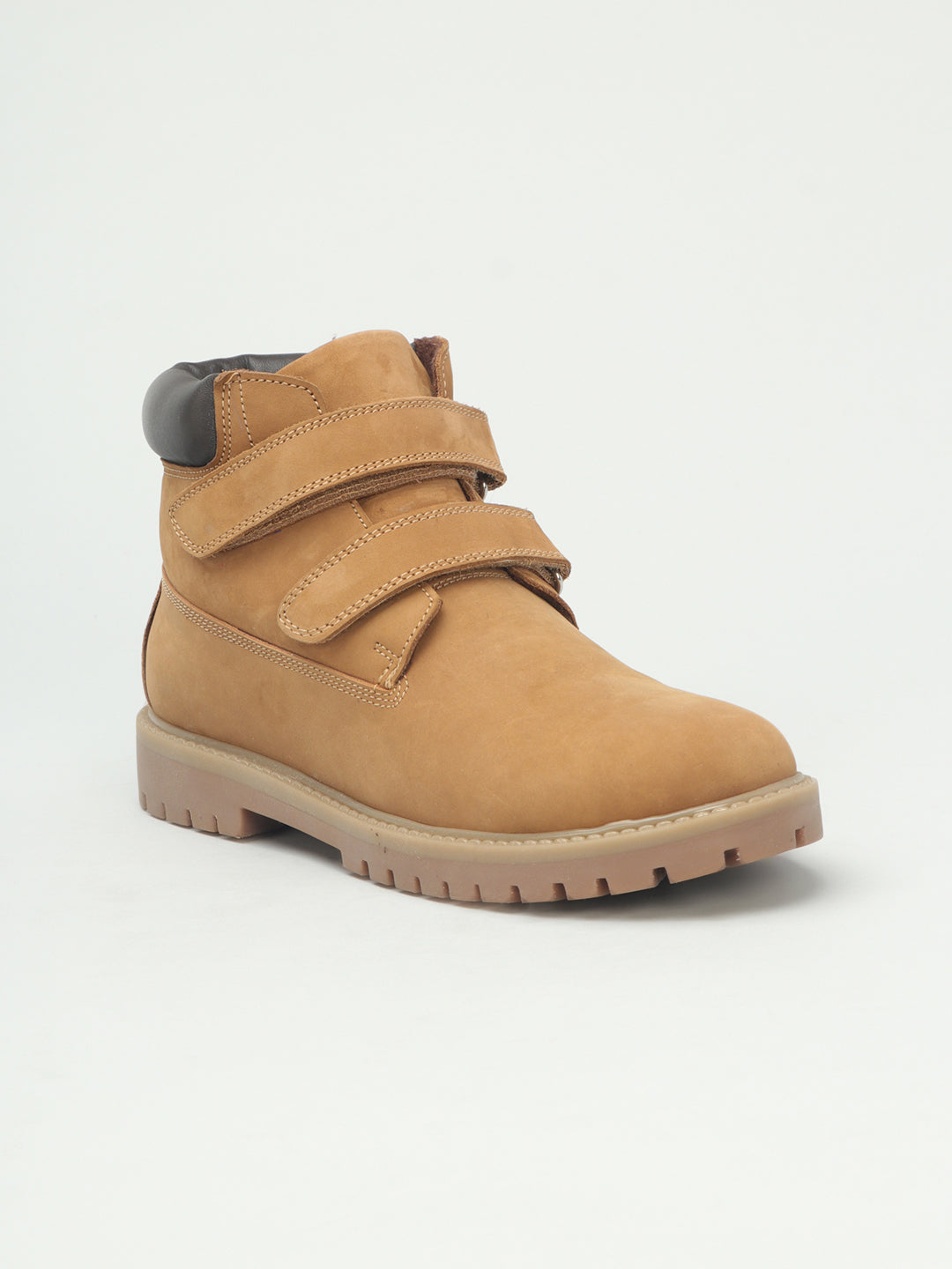 Venus Kids Round Toe Suede Leather Boots