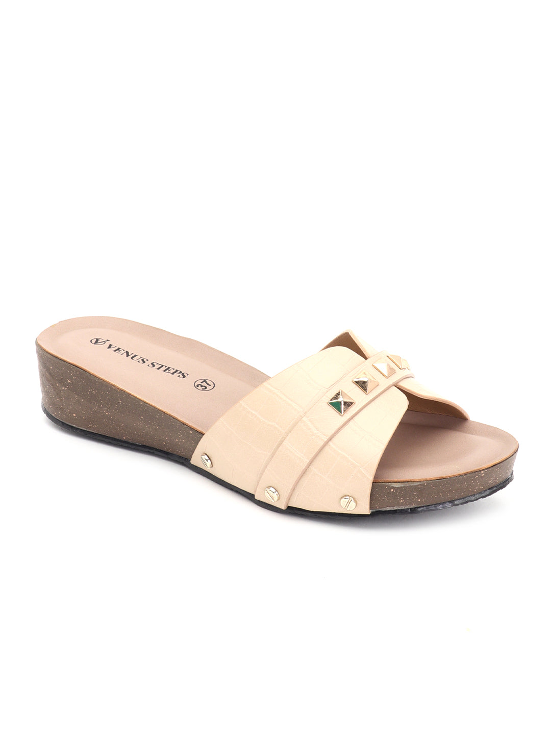 Venus Steps Wedge Heel Nappa/Matt Slippers