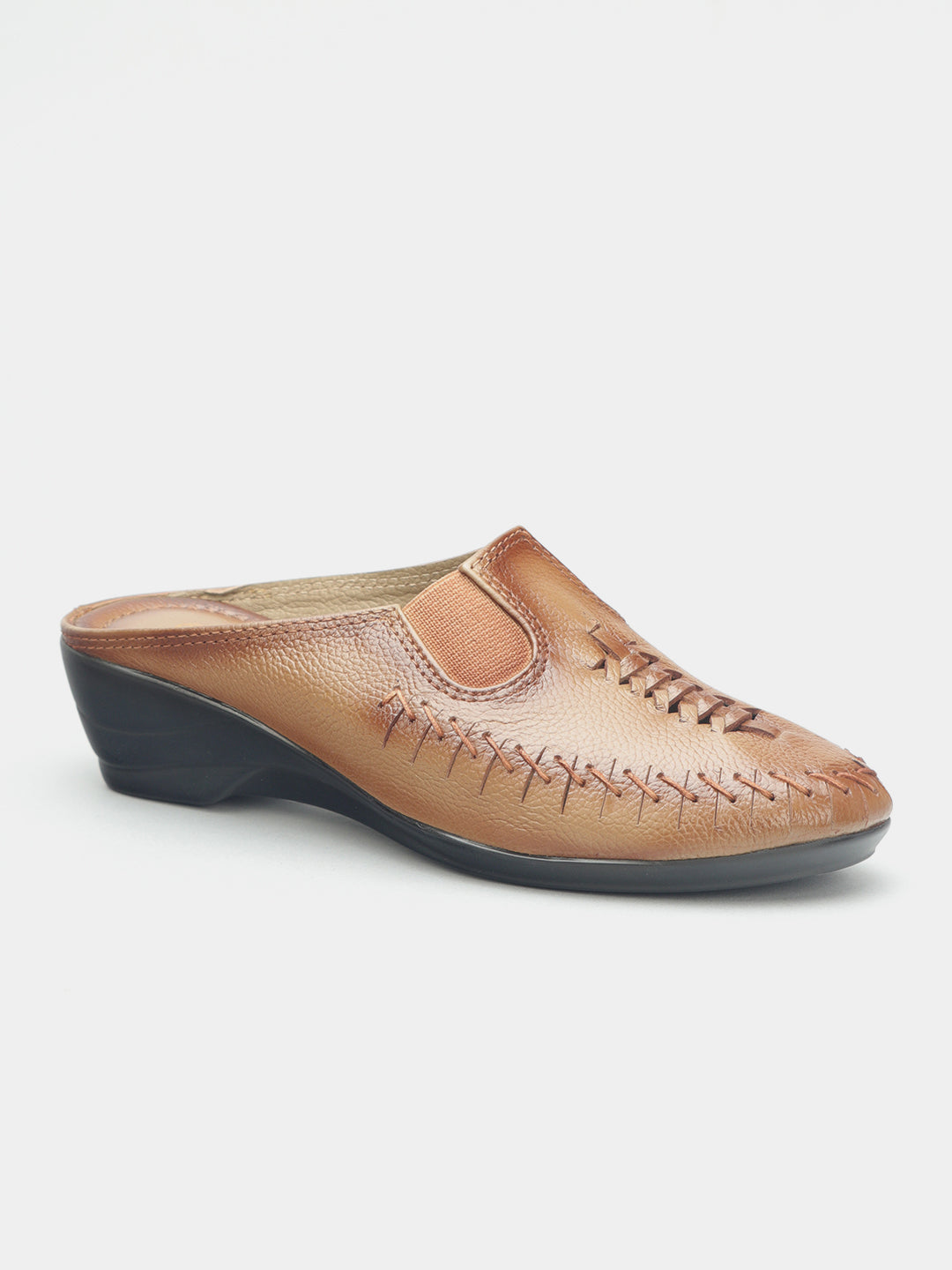 Round Toe Wedge Heel Buntoe