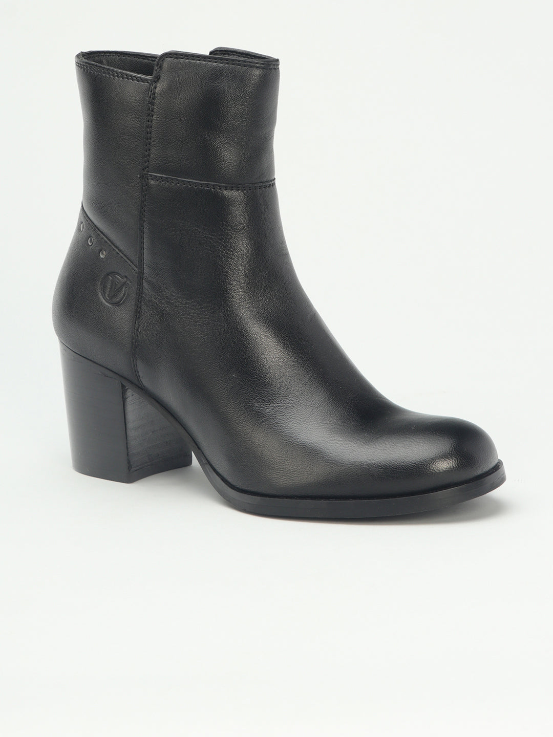 Venus Block Heel Nappa Matt Boots