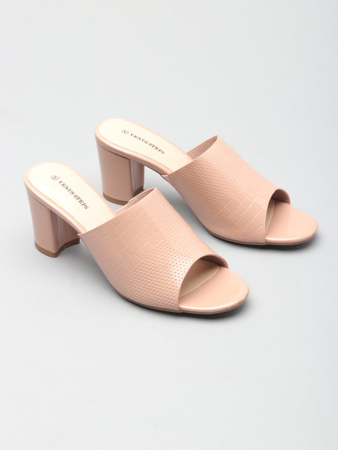 Womens Solid Synthetic Slippers