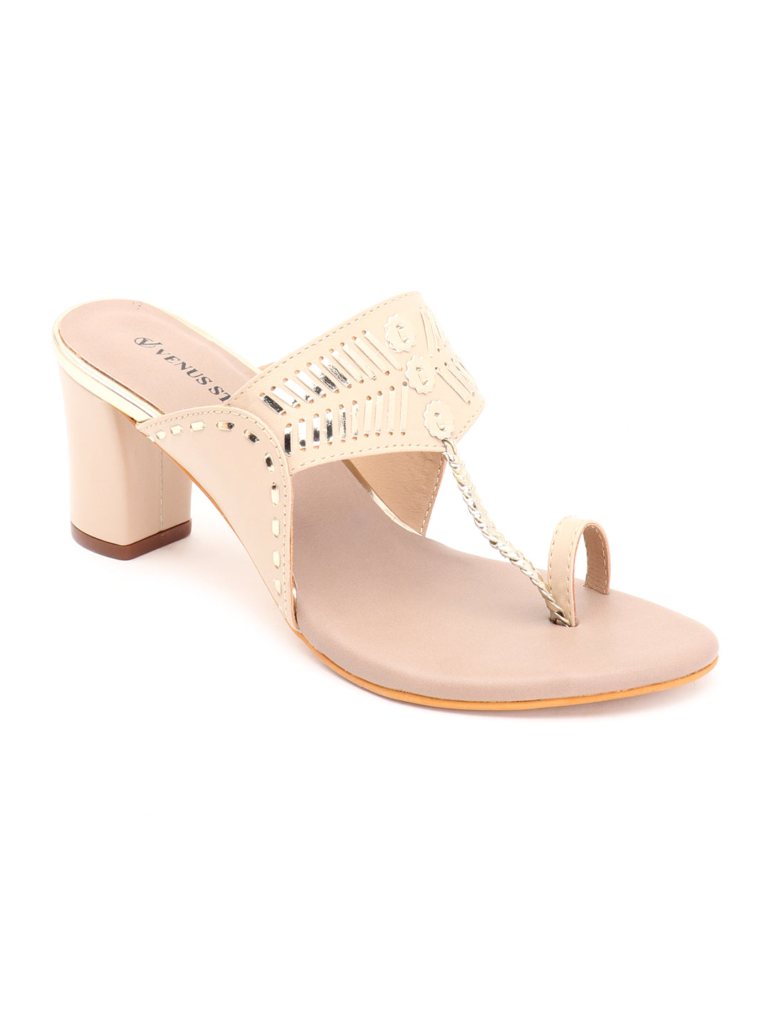 Venus Steps Block Heel Chappals