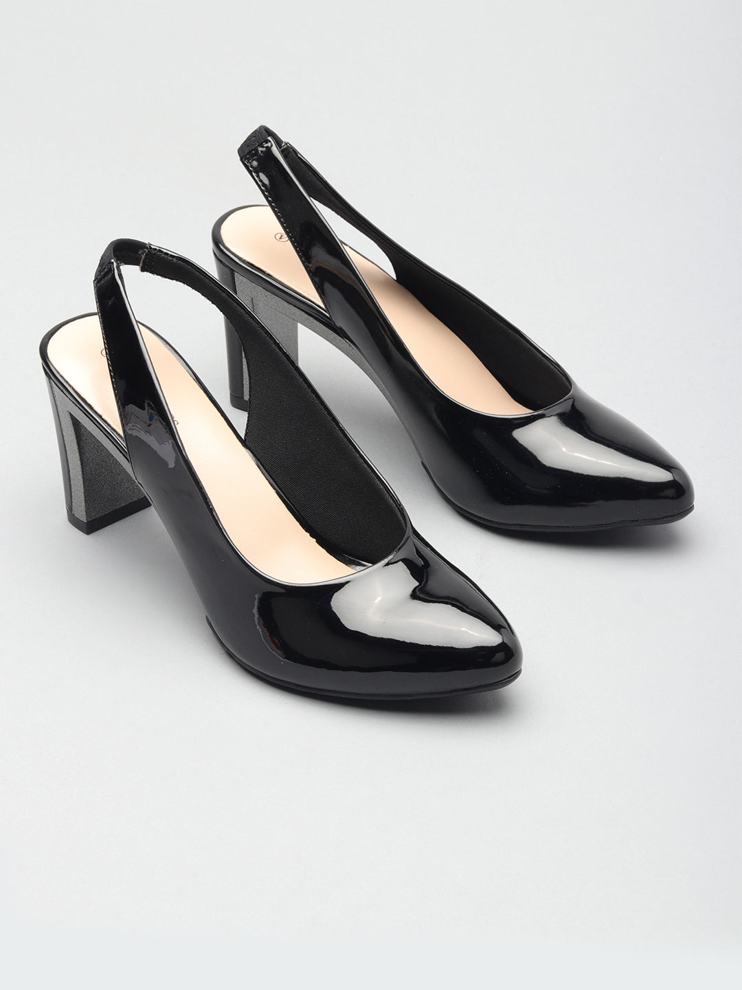 Swanky Block Heel Buntoe