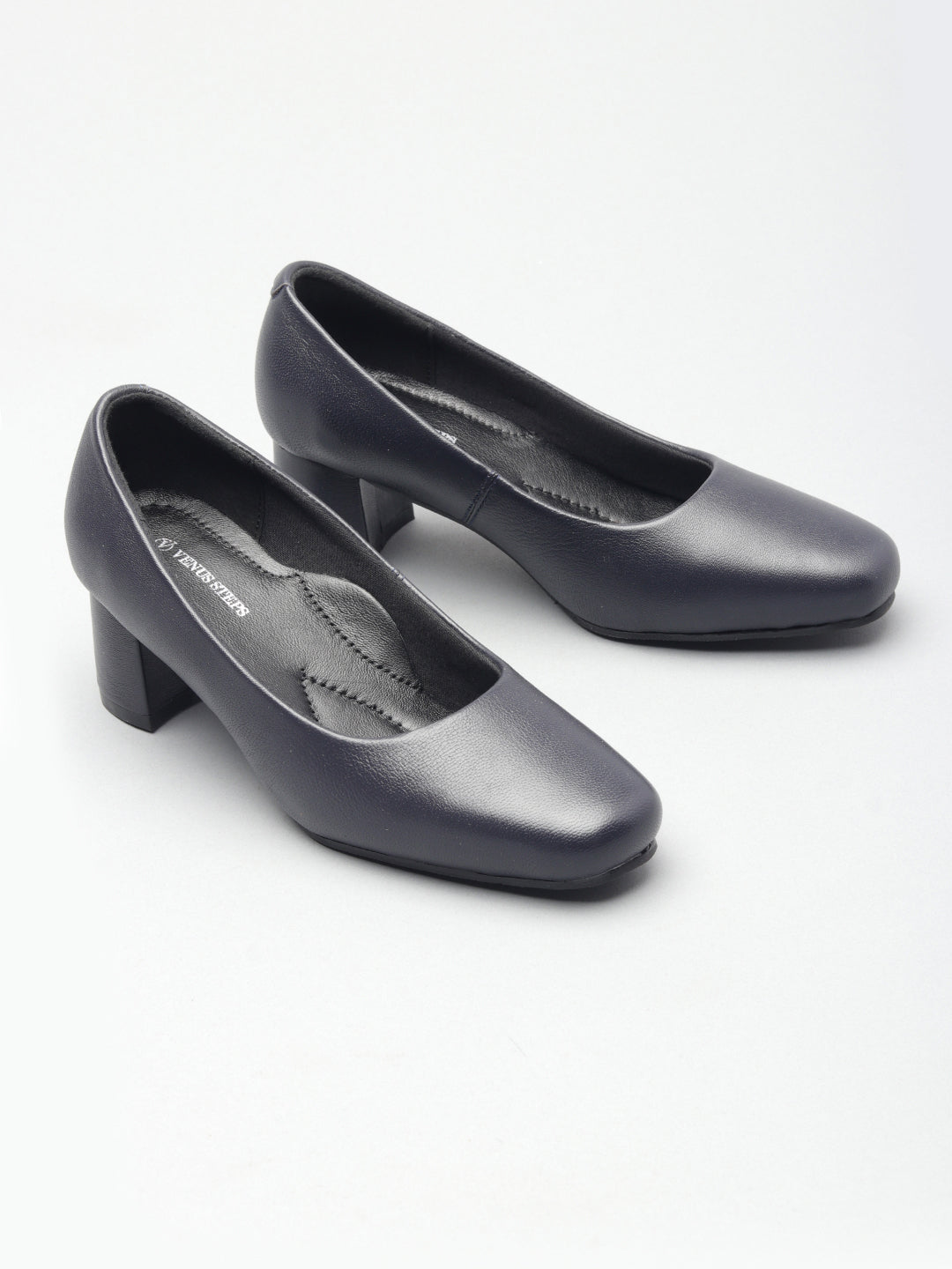 Womens Block Ballerinas