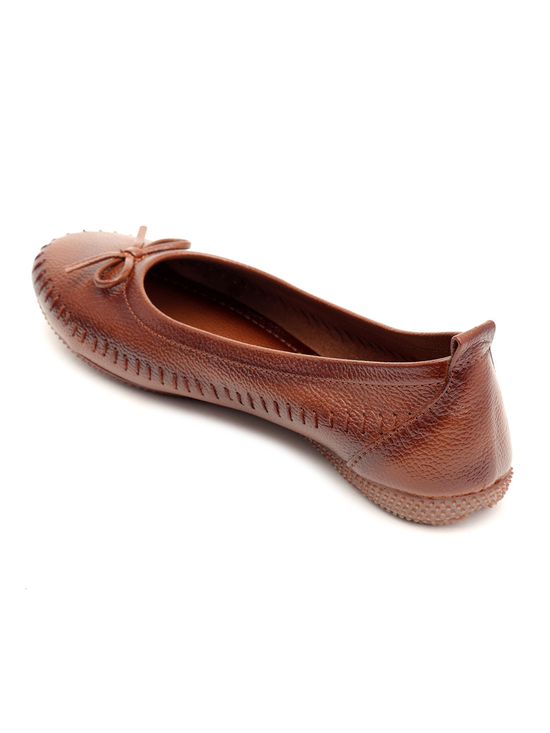 Venus Steps Leather Flat Ballerinas