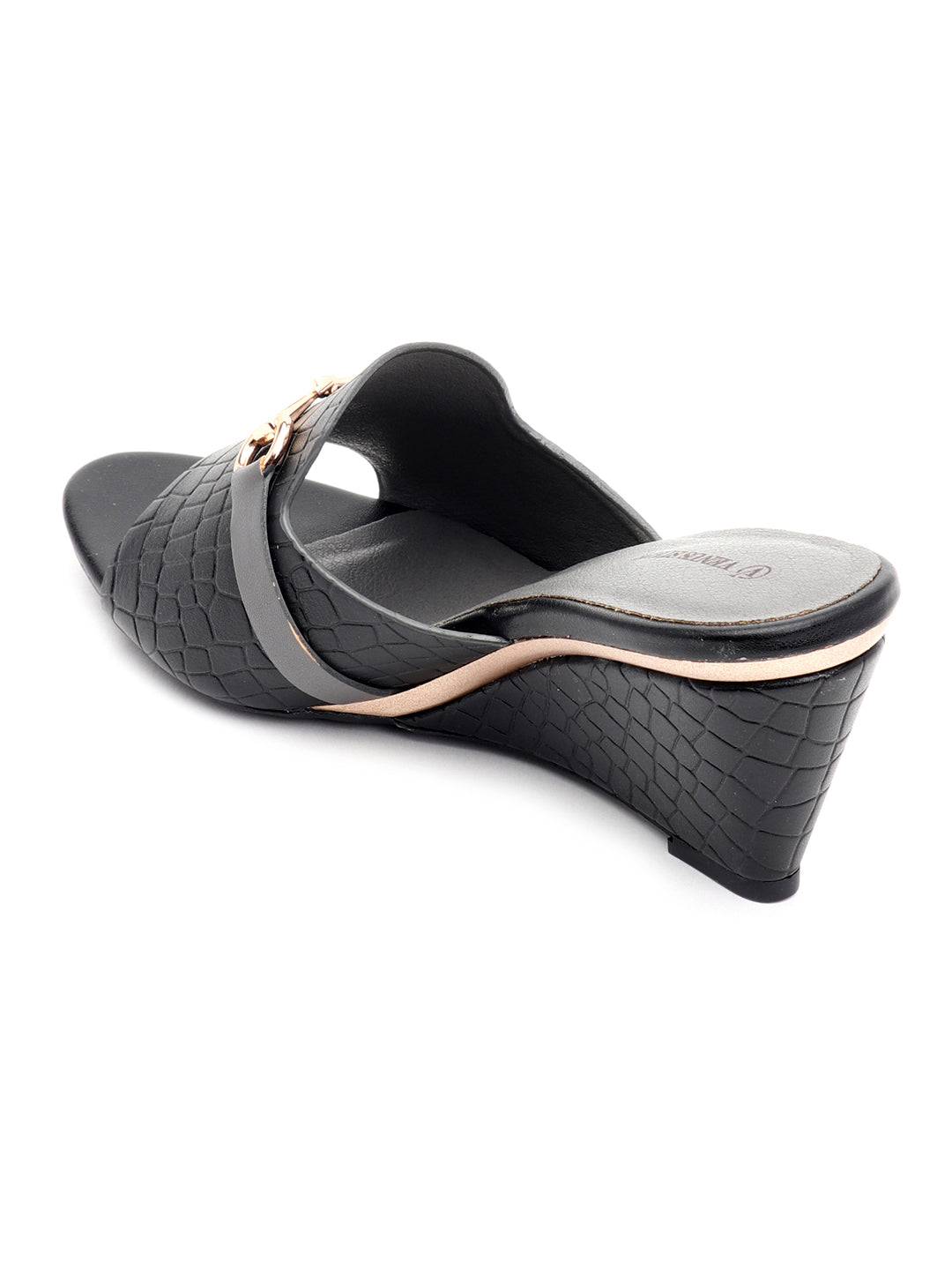 Venus Wedge heel Glossy Sandals