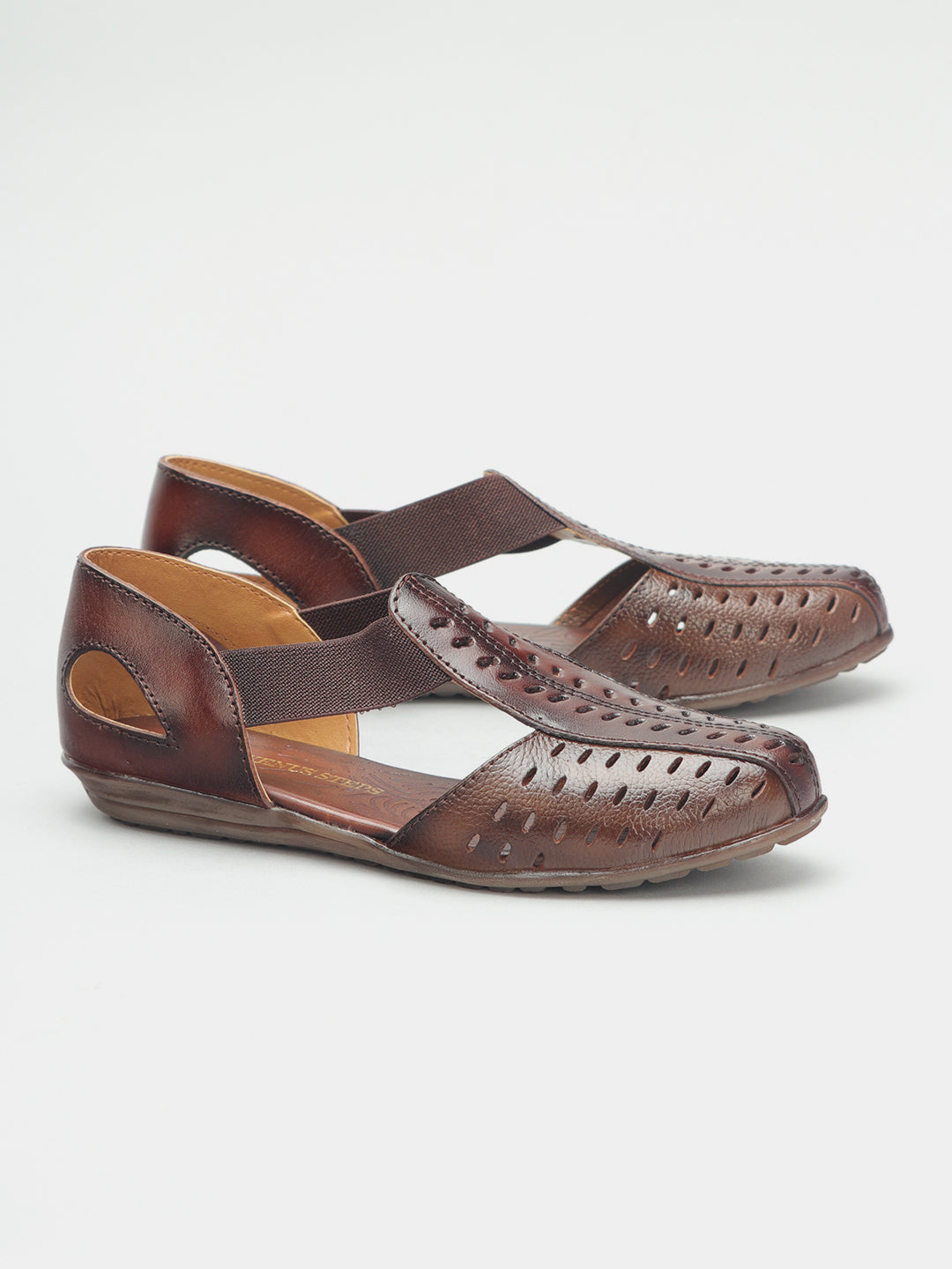 Round Toe Flat Heel Ballerinas