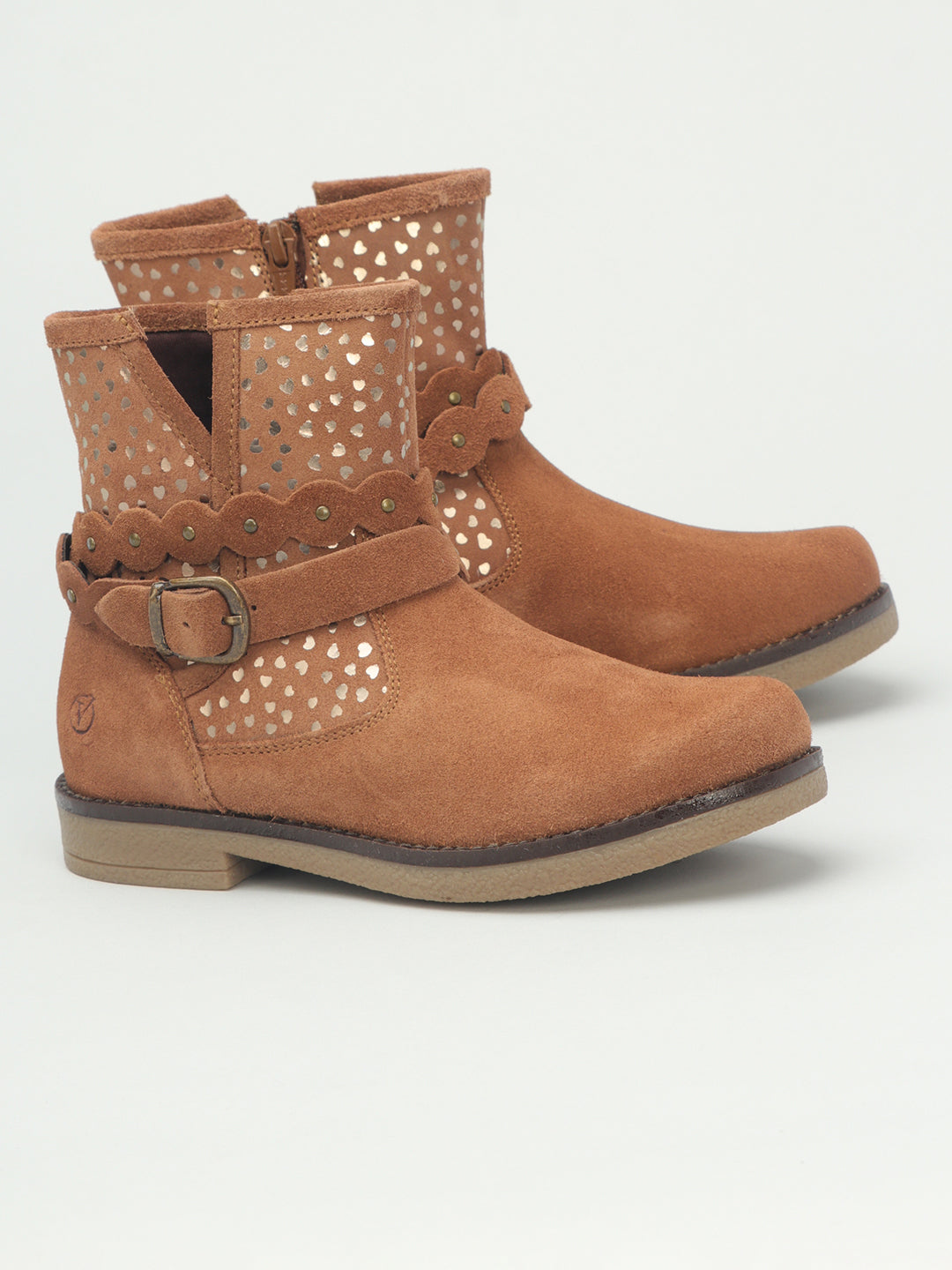Venus Kids Suede Leather Casual Boots