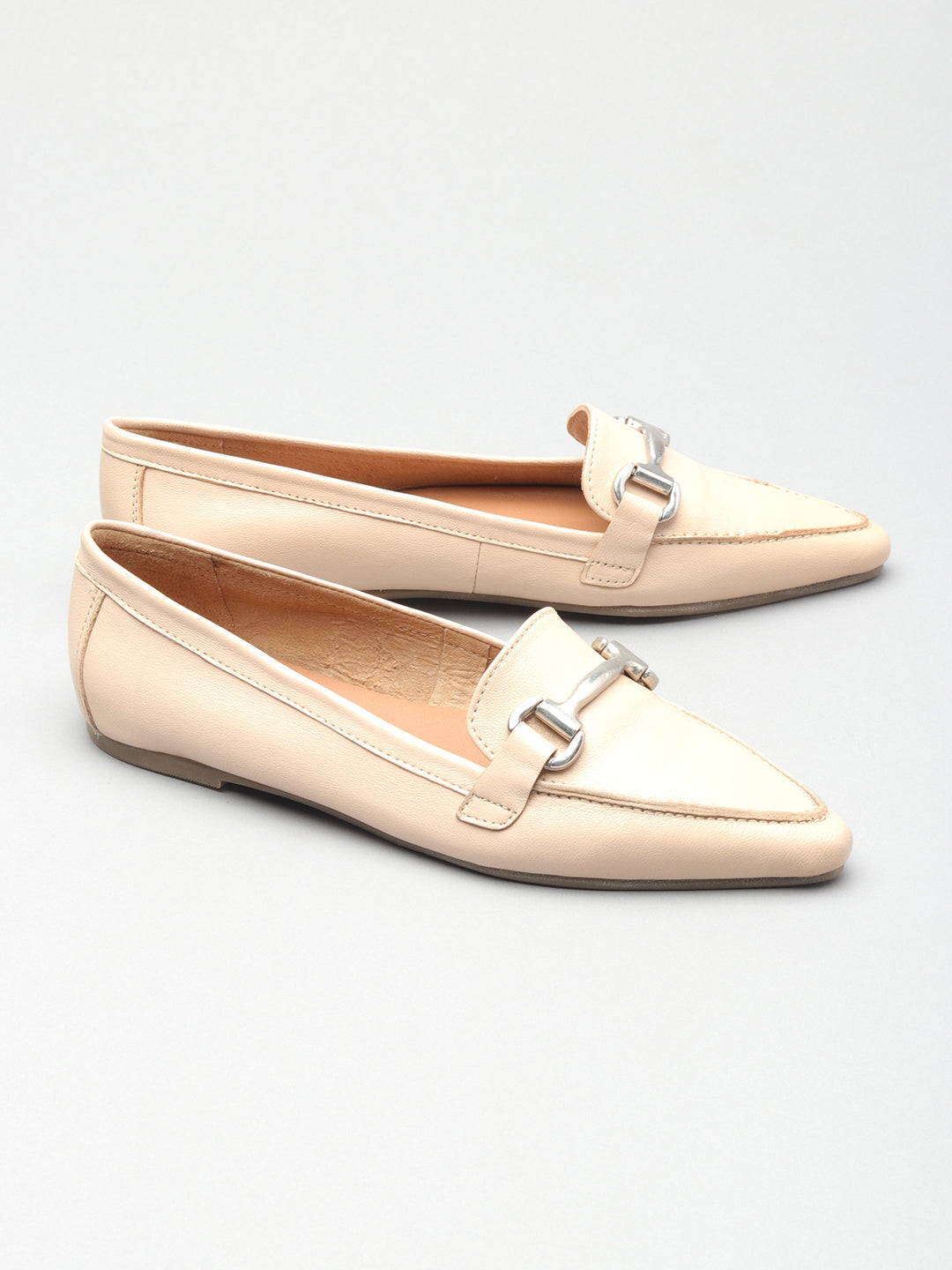 Women's Casual Flat Leather Ballerinas