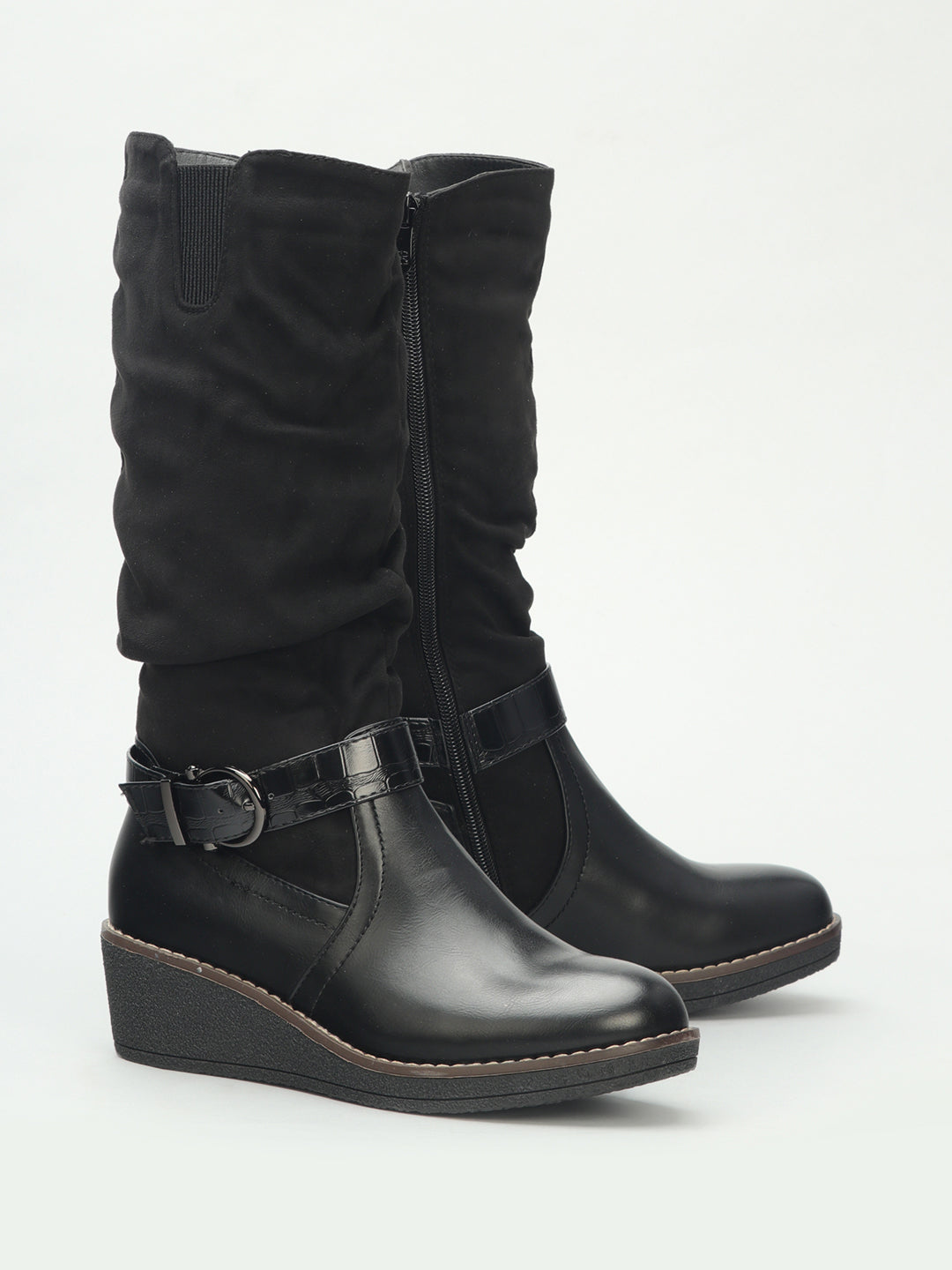Venus Wegde Heel Long boots