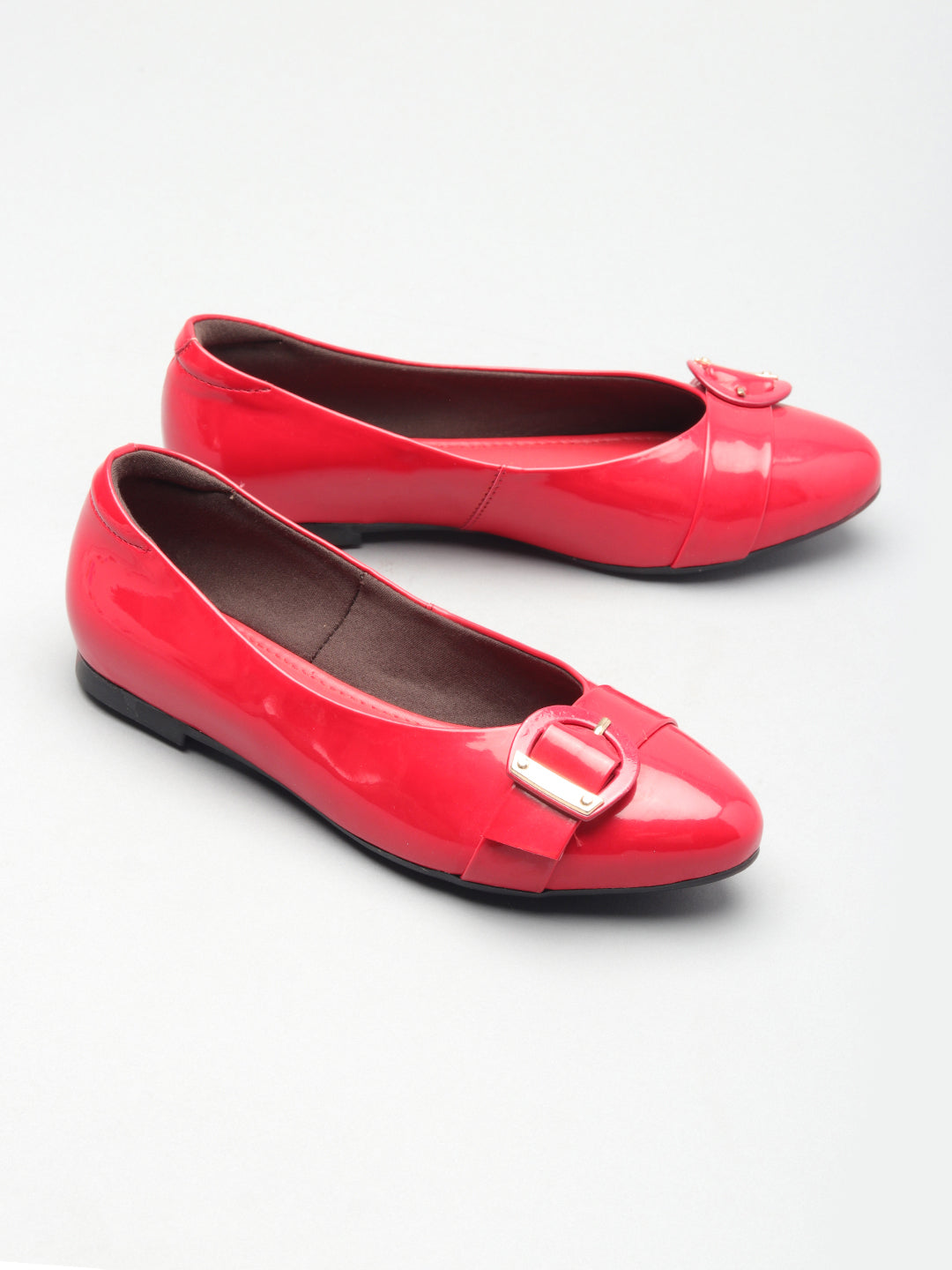 Patent/Glossy Flat Ballerinas