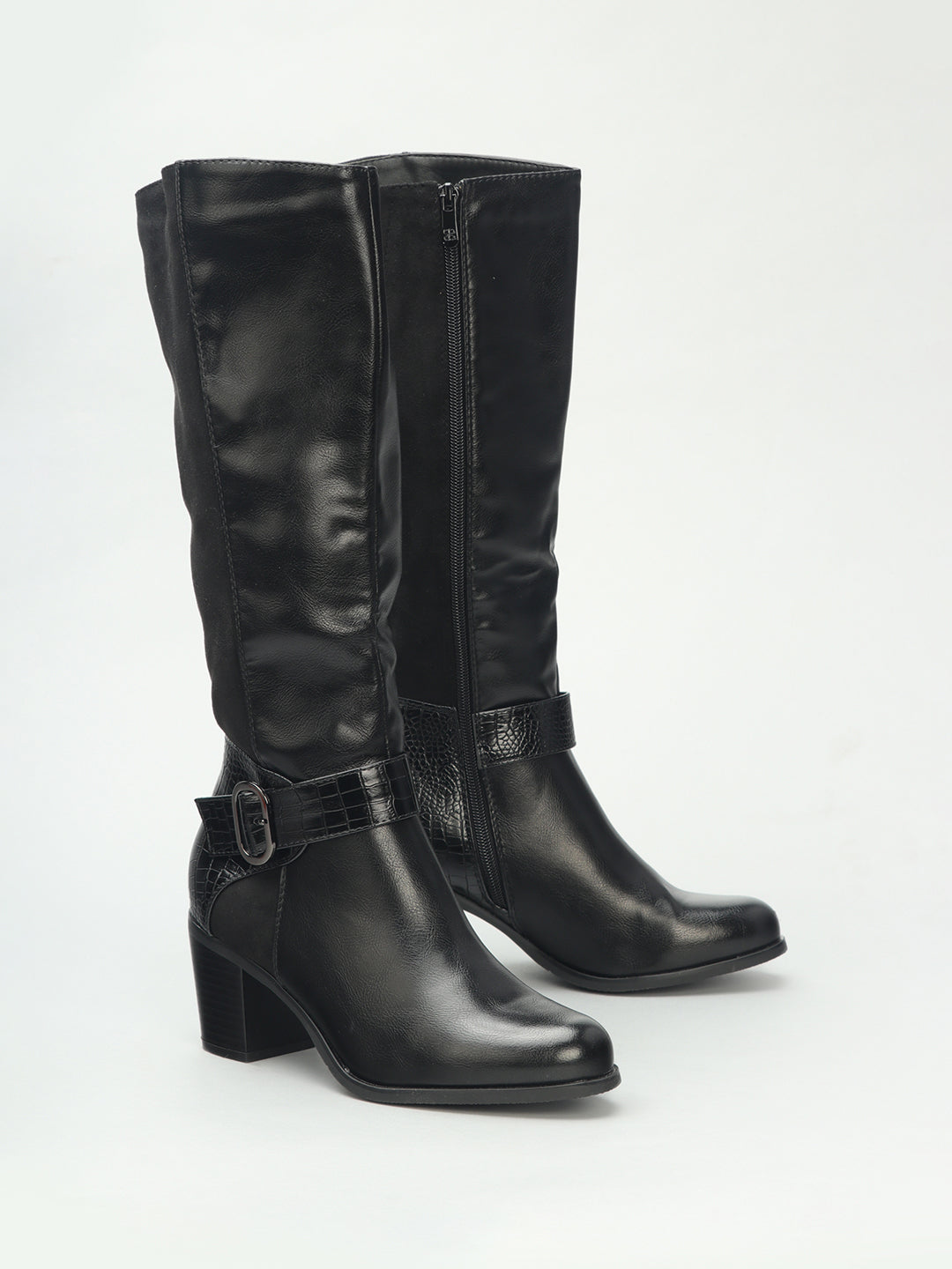 Venus Block heel Long Boots