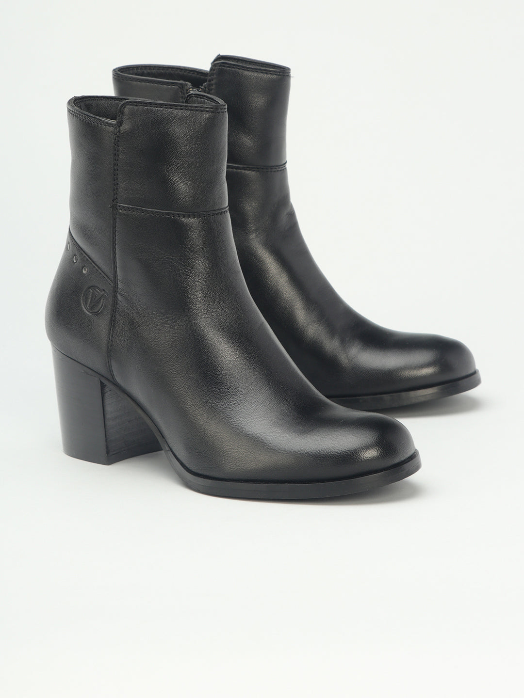 Venus Block Heel Nappa Matt Boots